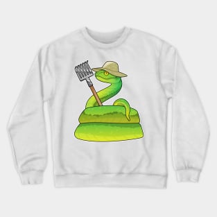 Snake Farmer Rake Crewneck Sweatshirt